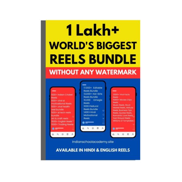 1 Lakh+ Reels Bundle Hindi+English