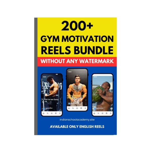 200+ Gym Motivational Reels Pack