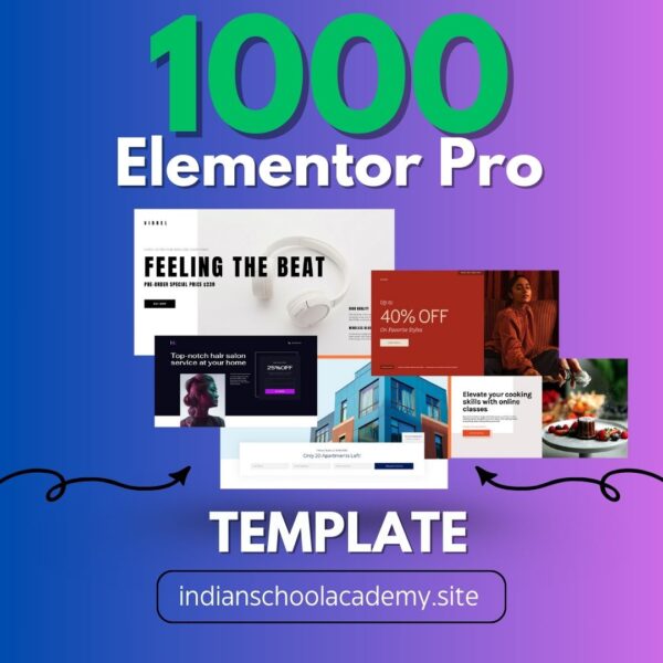 1000+ Landing Pages Templates