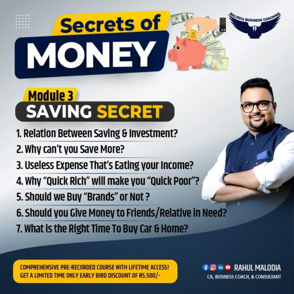 Secrets of Money - Rahul Melodia - Image 2