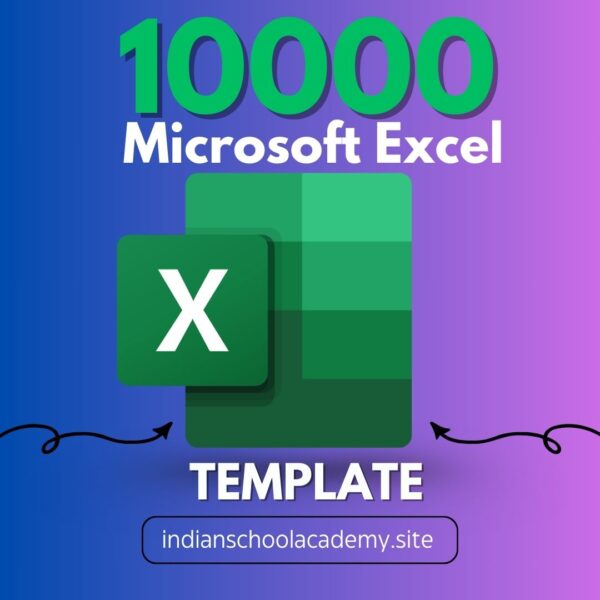 10000 Microsoft Excel Templates